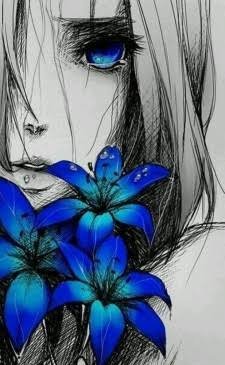  والپیپر نقاشی دختر برای گوشی