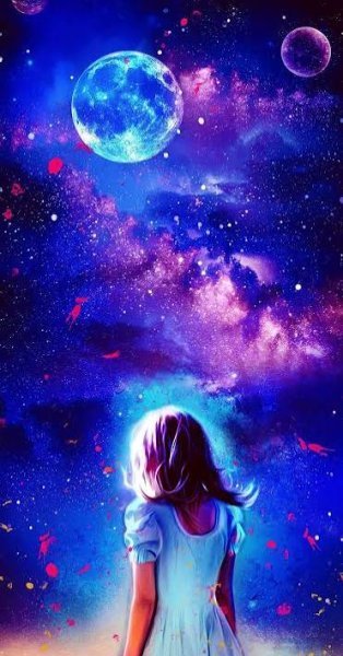  والپیپر نقاشی دختر برای گوشی