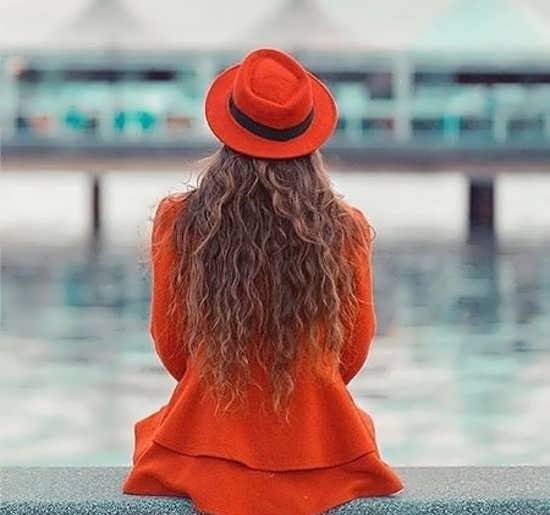  عکس دختر با کلاه برای پروفایل