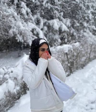  عکس دختر با کلاه زمستانی