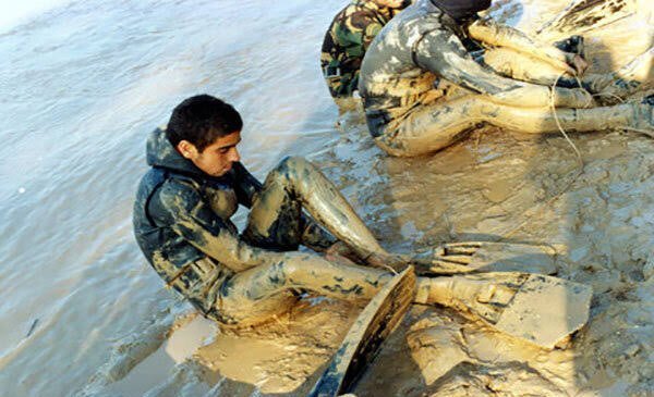  عکس غواص شجاع نیروی دریایی
