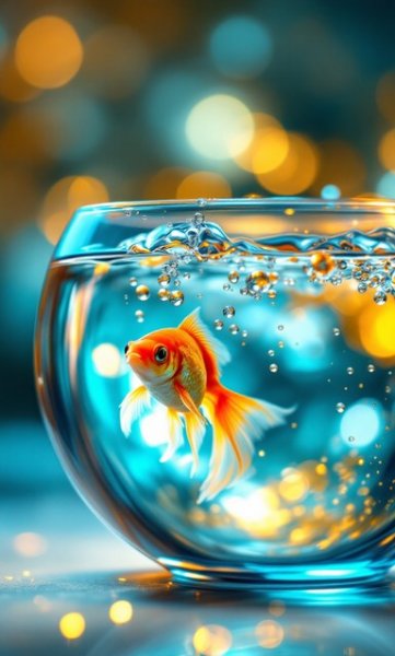  عکس ماهی قرمز در تنگ