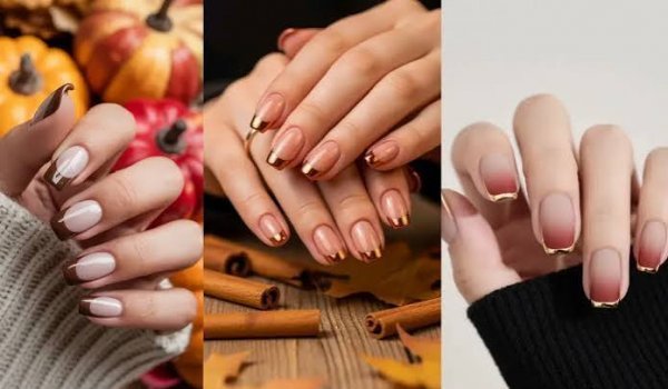  طرح ناخن پاییزی ساده و شیک