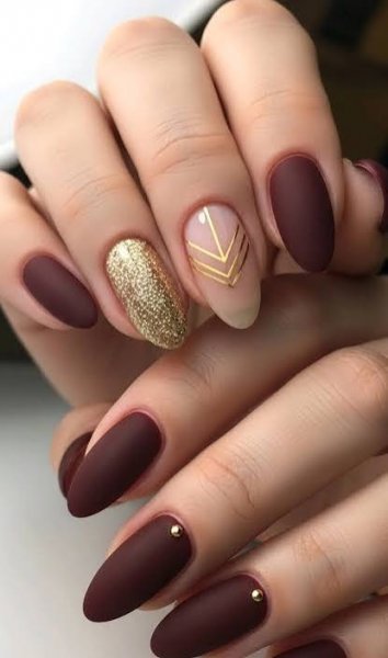  طرح ناخن پاییزی دخترانه