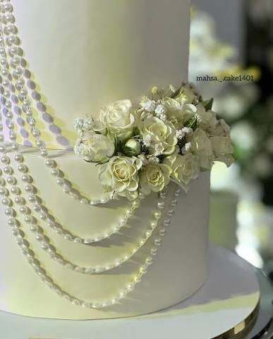  عکس مدل کیک عروسی 1404 به سبک خارجی