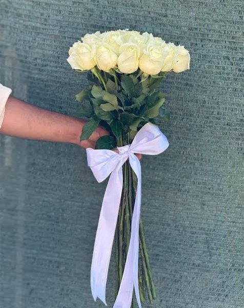  عکس دسته گل رز سفید جدید برای عقد و عروسی