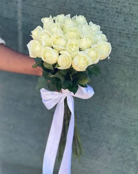  عکس دسته گل رز سفید جدید برای عقد و عروسی