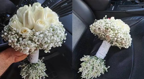  دسته گل عروس اروپایی