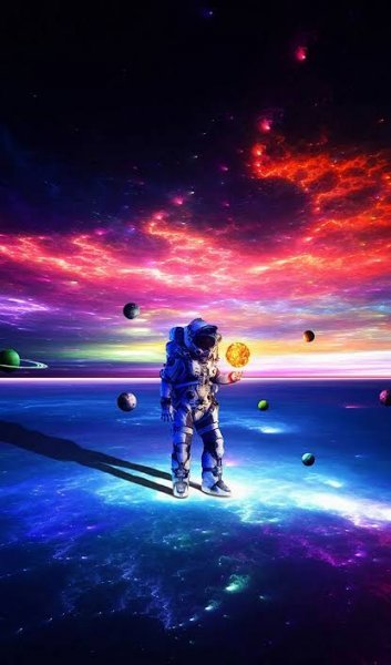  عکس فضانورد فانتزی برای پروفایل