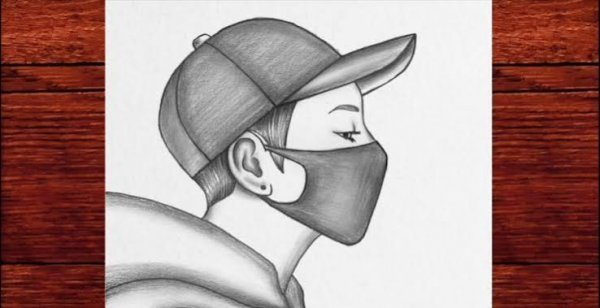  نقاشی سیاه قلم پسر برای پروفایل خفن