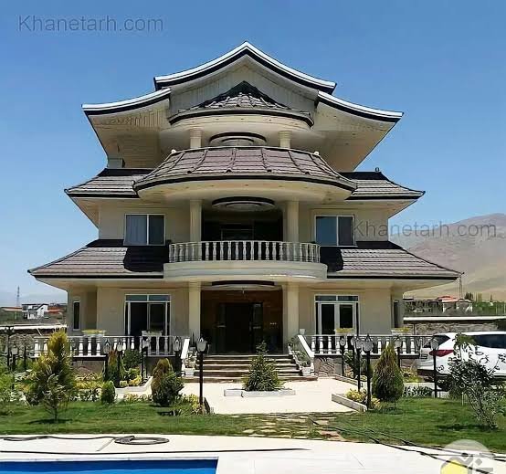 عکس از خانه های سقف شیروانی