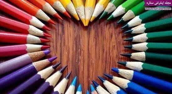  عکس پس زمینه مداد رنگی با کیفیت عالی