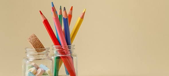  عکس پس زمینه مداد رنگی با کیفیت عالی