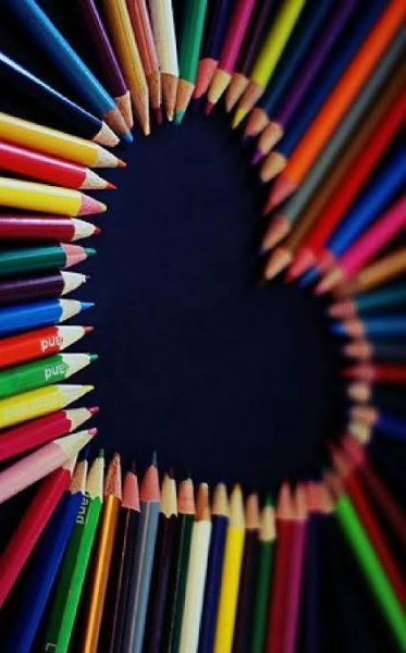  عکس پس زمینه مداد رنگی با کیفیت عالی
