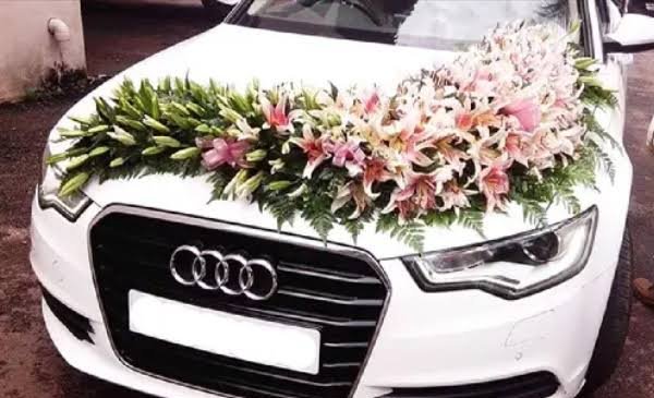  عکس ماشین عروس ساده