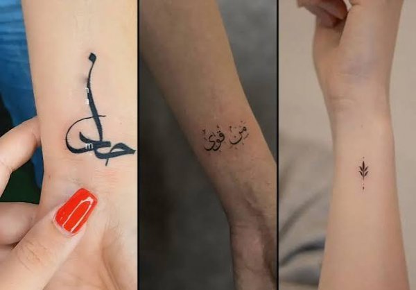  عکس طرح تاتو مردانه مینیمال