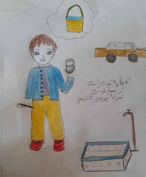  نقاشی مسواک کودکانه
