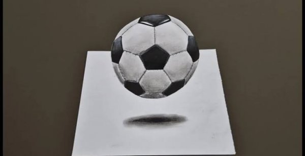  نقاشی فوتبال آسان