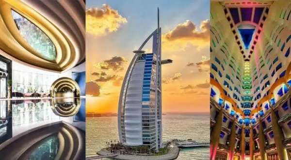  عکس ساختمان برج العرب دبی