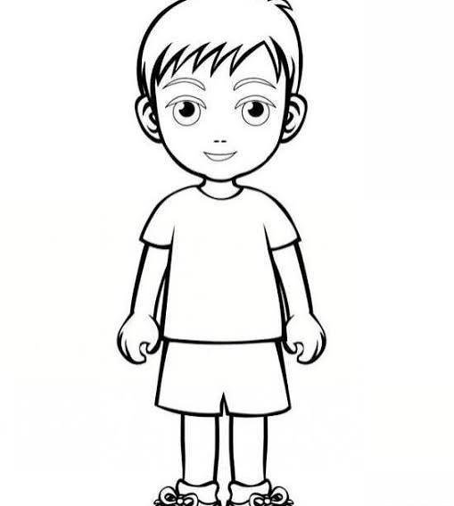  نقاشی پسر بچه