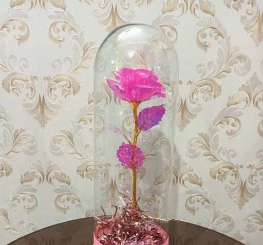 عکس دسته گل رز داخل گلدان شیشه ای با کیفیت عالی
