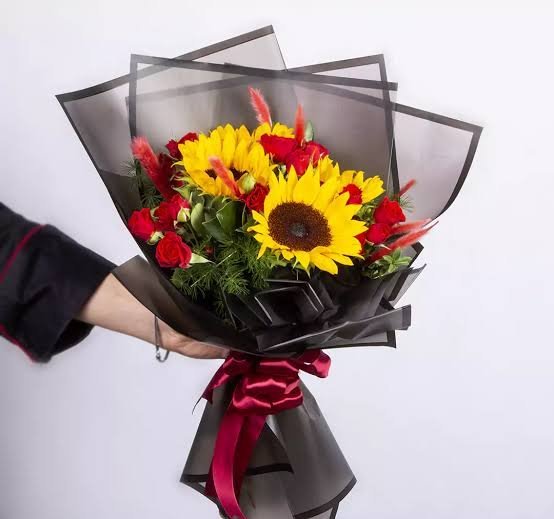  عکس دسته گل آفتاب گردان