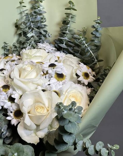  عکس دسته گل سفید