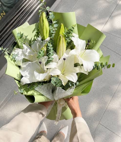  عکس دسته گل سفید