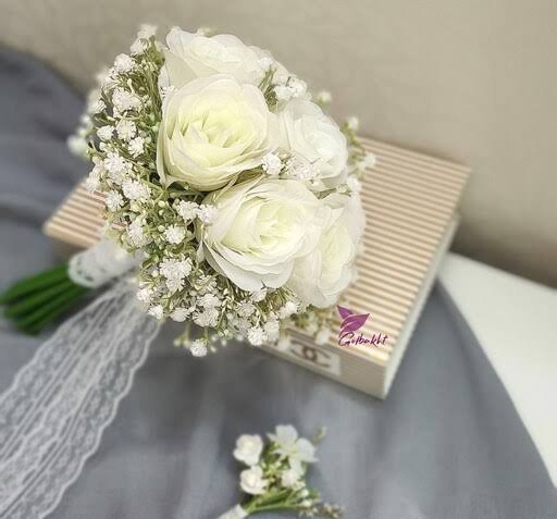  عکس دسته گل سفید