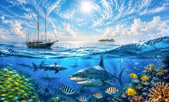  عکس زیر دریا واقعی