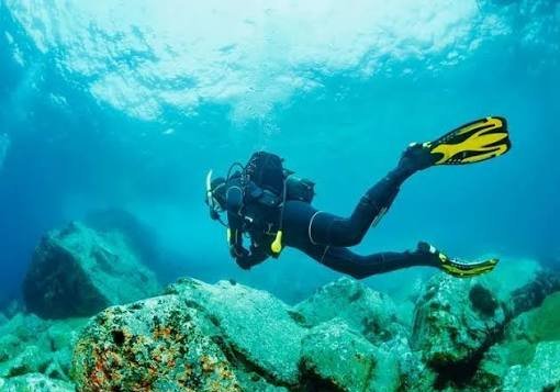  عکس غواصی در کیش