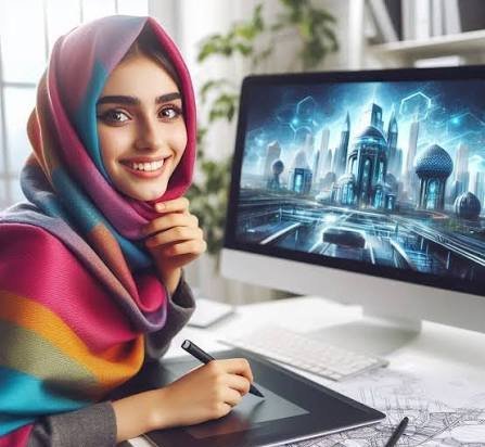  پروفایل معماری دخترانه