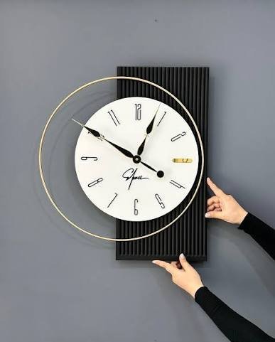  عکس ساعت دیواری مینیمال مدرن