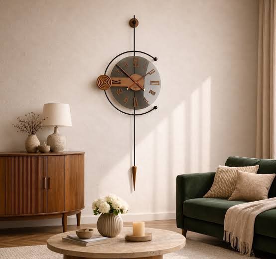  عکس ساعت دیواری مینیمال مدرن