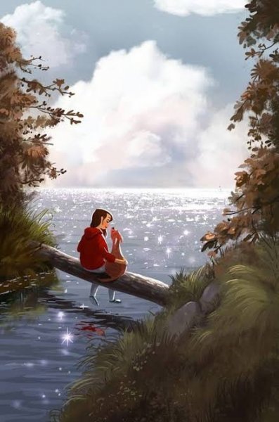  عکس ساده و شیک دختر تنها در غروب آفتاب