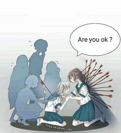 عکس پروفایل انیمه ای دختر تنها
