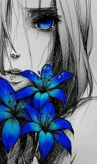  والپیپر جدید دختر غمگین و تنها برای گوشی