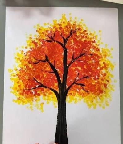  نقاشی پاییز زیبا