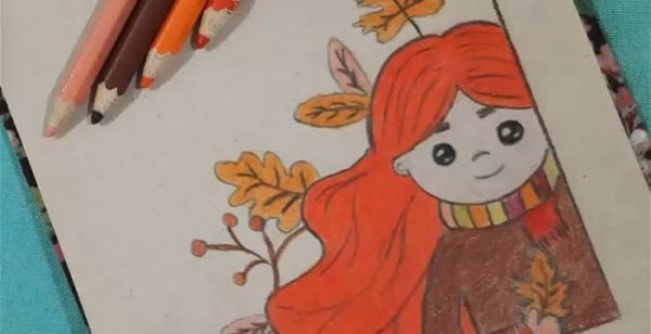  نقاشی پاییز زیبا