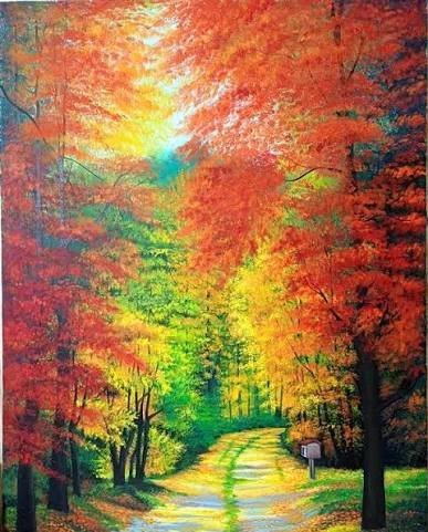  نقاشی فصل پاییز