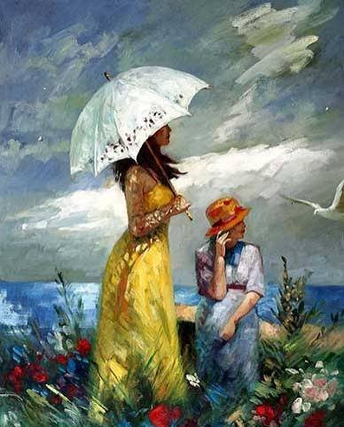  عکس نقاشی رنگ روغن شیک و ساده با کیفیت