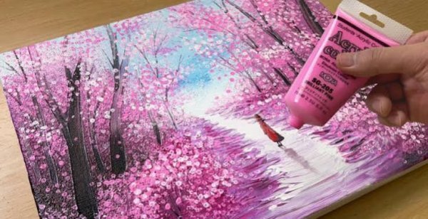  نقاشی رنگ روغن برای مبتدی ها