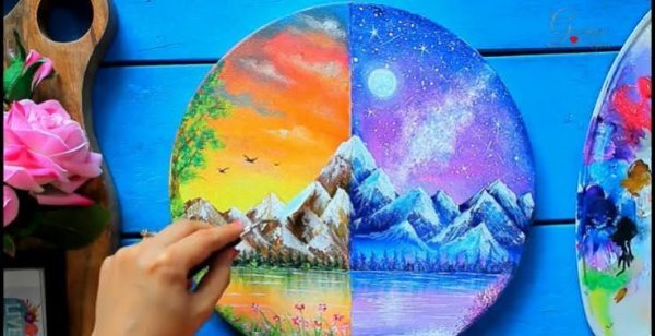  نقاشی رنگ روغن برای مبتدی ها