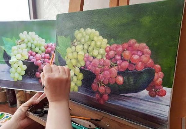  نقاشی رنگ روغن برای مبتدی ها