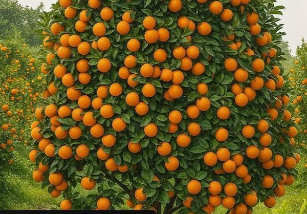 عکس درخت نارنگی با کیفیت بالا