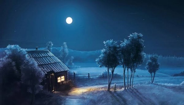  عکس شب مهتابی زیبا