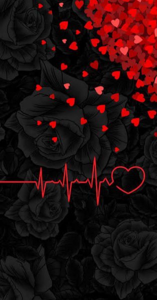  عکس تصویر زمینه قلبی رمانتیک