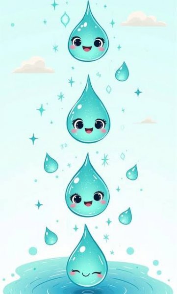  عکس قطره آب نقاشی