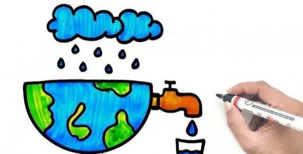  عکس قطره آب نقاشی