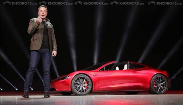  عکس ماشین جدید تسلا Roadster روداستار